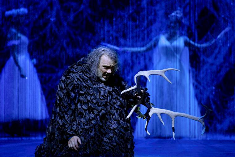 Falstaff,Giuseppe Verdi,Sven-Eric Bechtolf,Bryn Terfel. Foto: Judith Schlosser