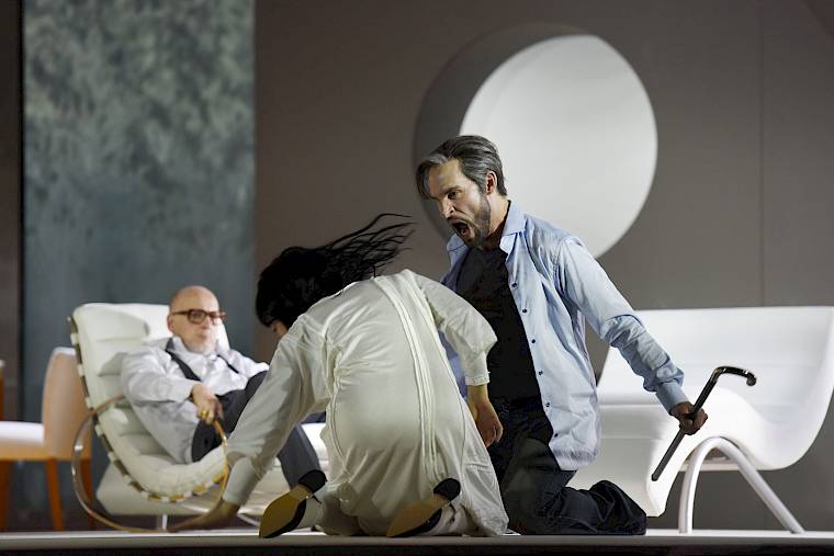 Pelléas et Mélisande,Claude Debussy,Dmitri Tcherniakov,Corinne Winters,Brindley Sherratt,Kyle Ketelsen. Foto: T+T Fotografie / Toni Suter + Tanja Dorendorf